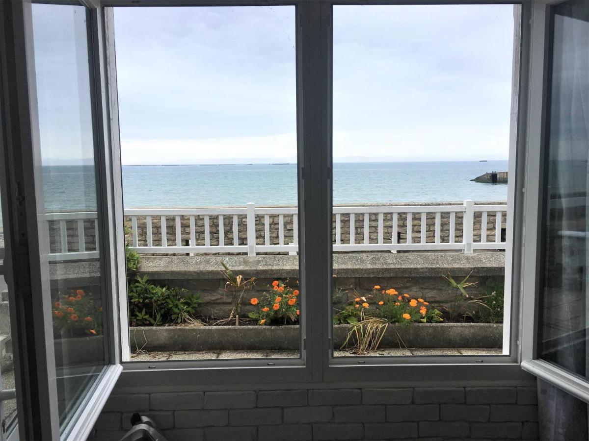 Appartement En Front De Mer Avec Terrasse Et Vue Mer Арроманш-ле-Бен Экстерьер фото