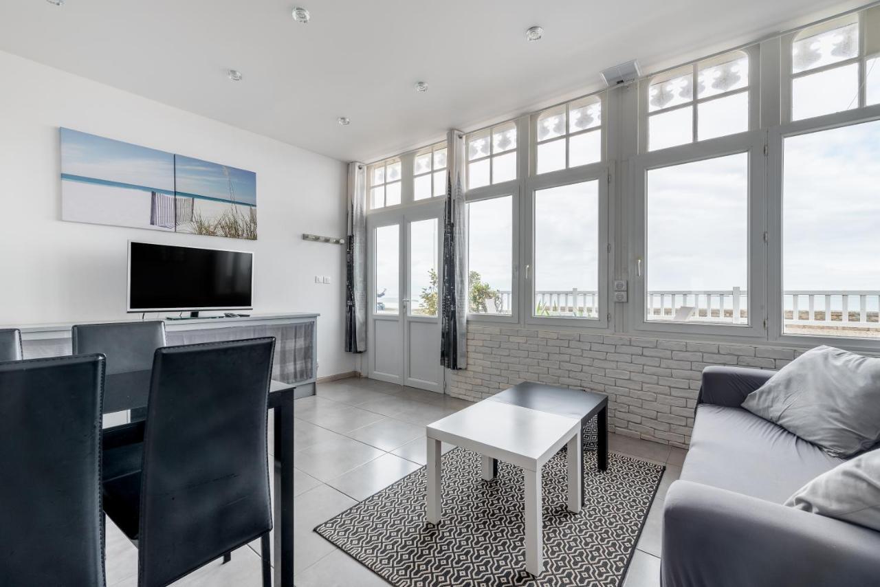 Appartement En Front De Mer Avec Terrasse Et Vue Mer Арроманш-ле-Бен Экстерьер фото